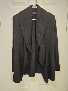 White House Black Market Black Knit Cardigan